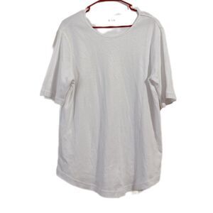 Blair White Short Sleeve Tee with Relaxed Fit